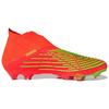 Adidas Predator Edge+ Nazouvací Měkký Umělý Trávník AG (Gumové krátké kolíky) Odolné fotbalové kopačky Pánské fotbalové kopačky Fluorescenčně červené GW0961