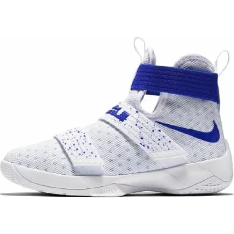Nike LeBron Soldier 10 GS White University Red 845121-165 37.5