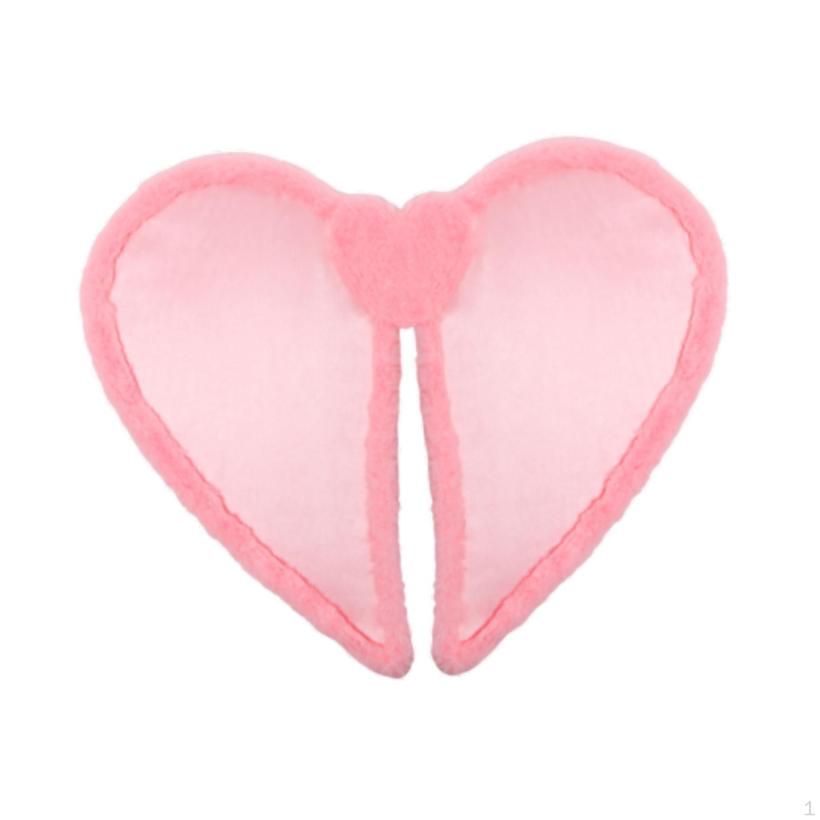 

Valentines Day Heart Shape Wing for Carnival Theme Party Supplies Bunny plush trim