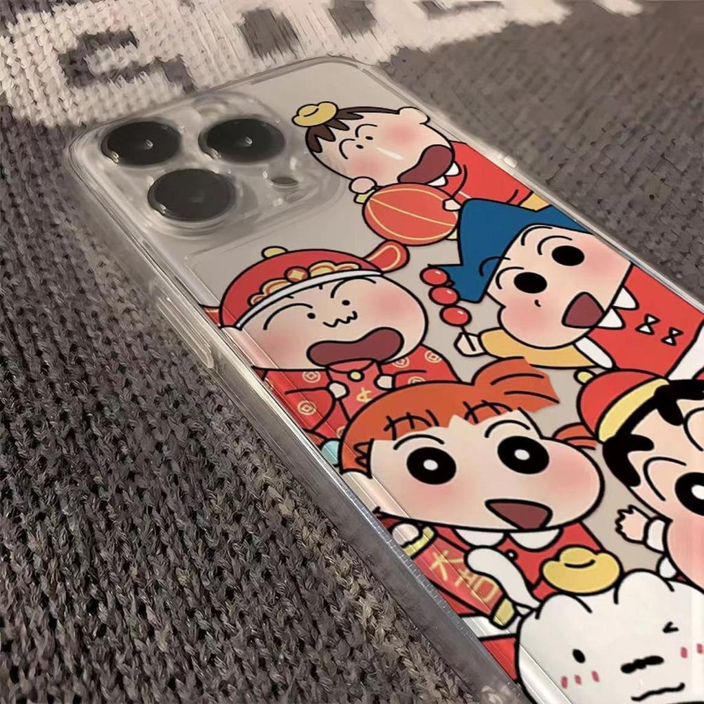 Spring Festival Spring Army iPhone15 Mobile Phone Case Apple 14/13promax Cartoon 12 Niche 11p All-inclusive Xr