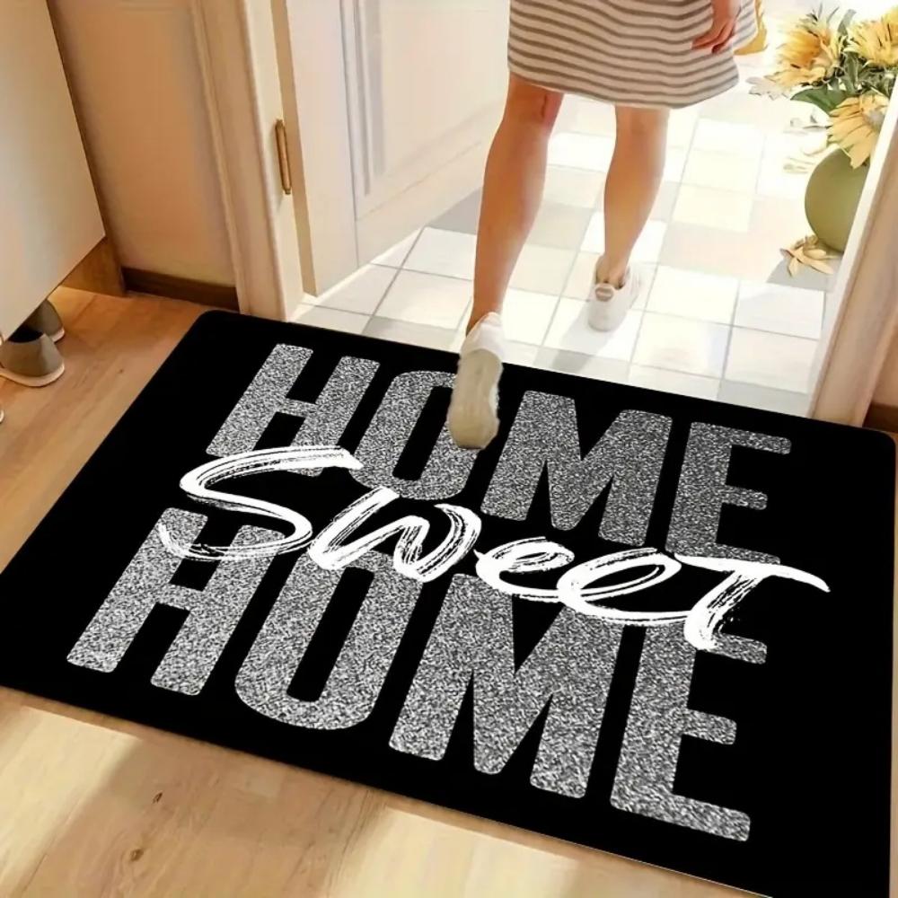 Please Remove Your Shoes Pattern Welcome Rug Kitchen Entrance Doormat Non-Slip Bedroom Decor Rug Floor Mats Foot Mat Gifts