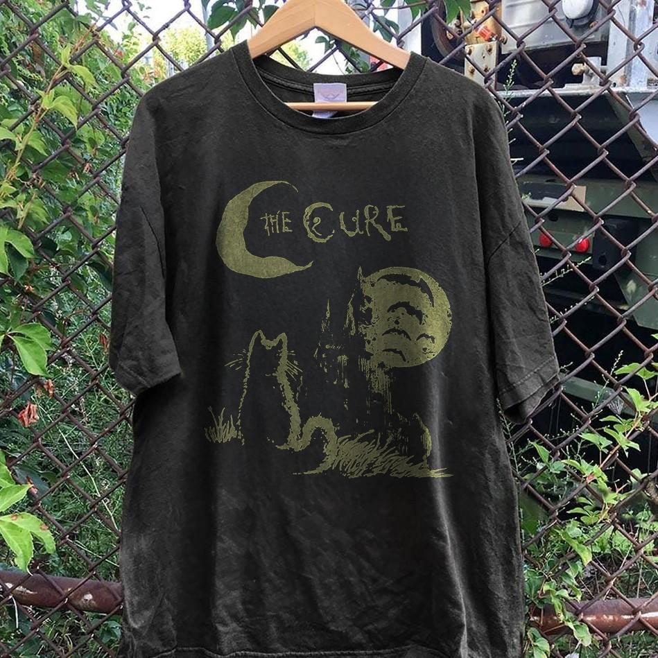 The Cure The Love Cats T-Shirt Vintage 80s Band Graphic Unisex Tee XXXL