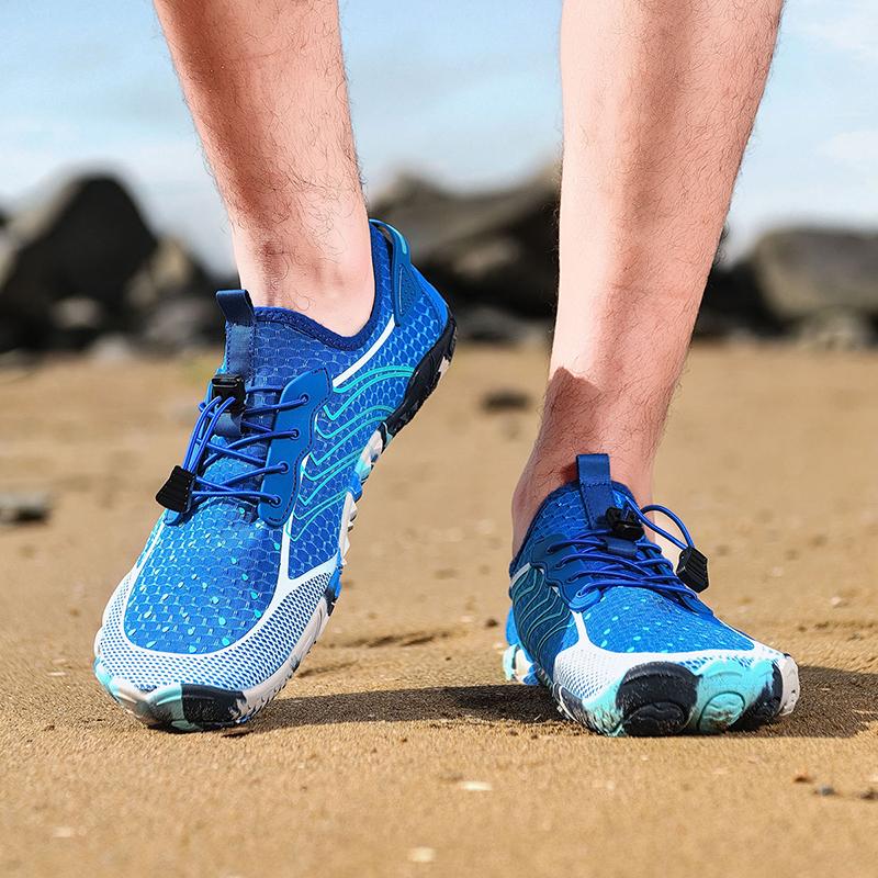 Unisex Quick-Dry Aqua Shoes Barefoot Beach Sandals Upstream River Diving Multi-Functional Shoe Women Men Water Swimming Sneakers