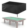 Funda para Mesa de Billar de 9 pies Color Negro Funda Completa para Mesa de Pool Sala de Billar en Casa
