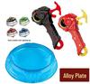 Free Shipping Dual Alloy Burst Gyro Toy - Magic Light Pull String Battle Gyro
