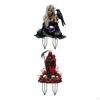 Halloween Acrylic 2D Flat Garden Stake Decor Weatherproof Rainproof Ornament Plaque Yard Sign