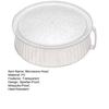 Microwave Splatter Cover Transparent Lid High Temp Resistance Splatter Cover BPA-Free Mosquito-Proof Food Protector Multifunctional Kitchen Tool