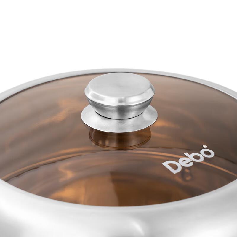 Debo 30cm 3-stöckiger Dampfgarer aus 304 Edelstahl