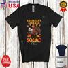 Custom Name Assistant Teacher Squad Thanksgiving Turkey Fall Proud Jobs Shirt