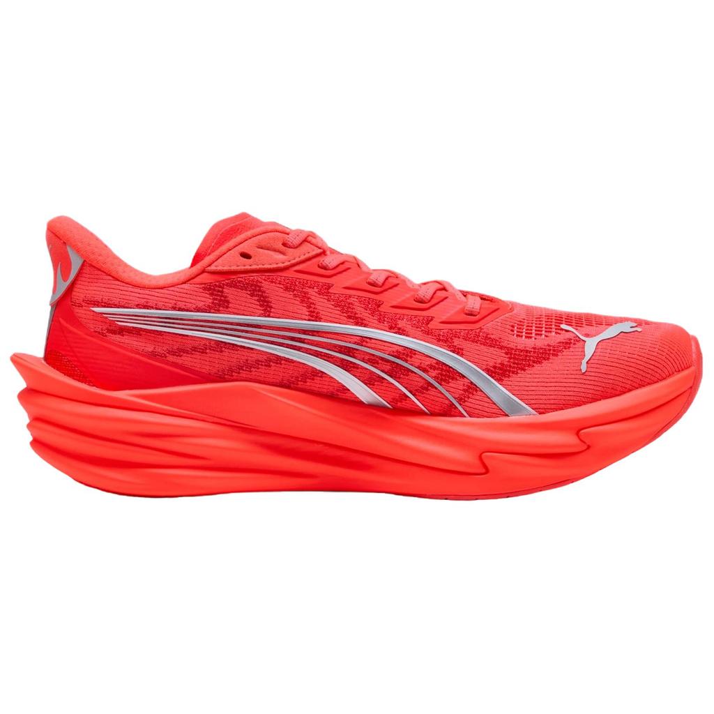 Men's Sneakers Puma Deviate Nitro 4 'Ultra Red Silver'