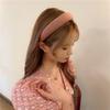 Korean Version Imported Autumn and Winter Retro Suede Face Wide Edge Pressure Hair Headband Internet Celebrity High Skull Top Out Hairpin Woman