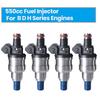 4 Stück Neue 550cc Kraftstoffeinspritzdüsen für Honda Civic Accord Acura B16 B18 B20 D16 D18 F22 H22 H22A B D H Serienmotoren