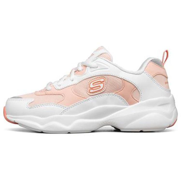 (WMNS) Skechers D lites Airy Sneakers White/Orange Women s 88888359-WCRL EU 38