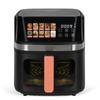 Oil-free Fryer - LIVOO X Marmiton - DOC343CO - 8 L - 1,700 W - 30 Recipes Via a QR Code - 100% Touch Digital Screen
