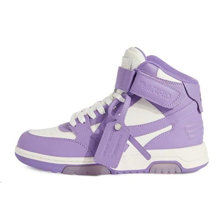 

Off-White Out of Office Mid Purple White Women Sneakers OWIA275S23LEA0013701 37