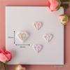 Heart Clay Cutters Clay Jewelry Cutters Valentine's Day Clay Earring Cutters DIY Earrings Accessories for Jewelry Making