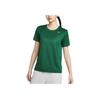 Nike Dri-Fit Team Legend Quick-Dry Comfortable Crew Neck Short Sleeve T-Shirt Women T-Shirts Canyon-Green IB8899-341