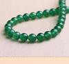 Grade 7A Green Agate Round Beads for DIY Jewelry & Accessories