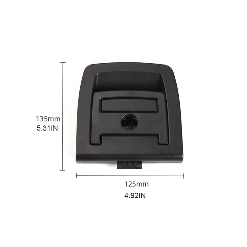 For E70 E71 X5 X6 2006-2013 Interior Rear Trunk Mat Tail Cover Handle Auto Accessories 2 Colors Keyhole