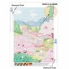 Diamond Painting Kit Sakura Train Mountain Design Full Drill Canvas Art Relaxing Handmade Craft Gift for Women and Adults