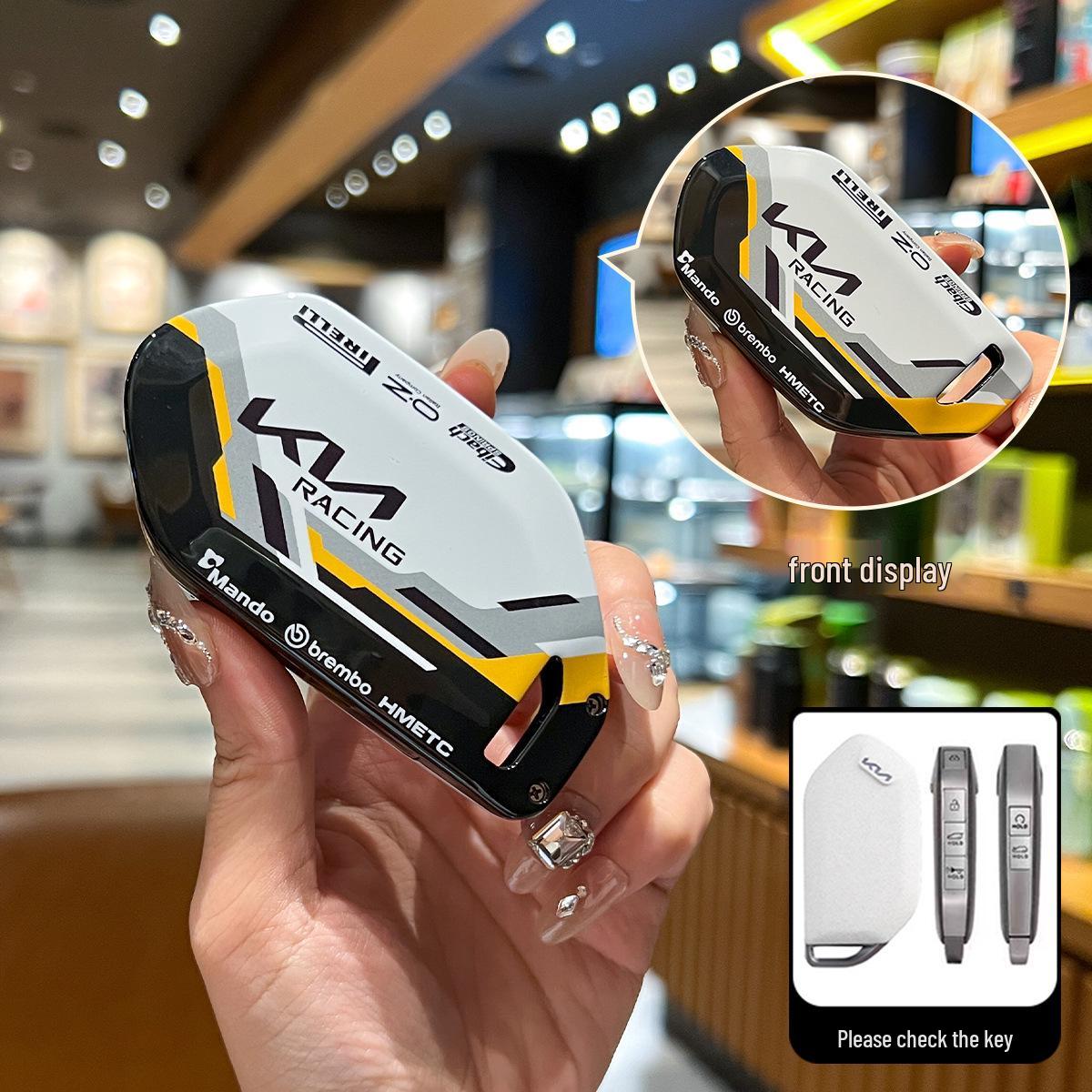 

Универсальный чехол для ключа для Kia EV9 GT, TELLURIDE HEV и EV5 Simple OPP Bag Packaging