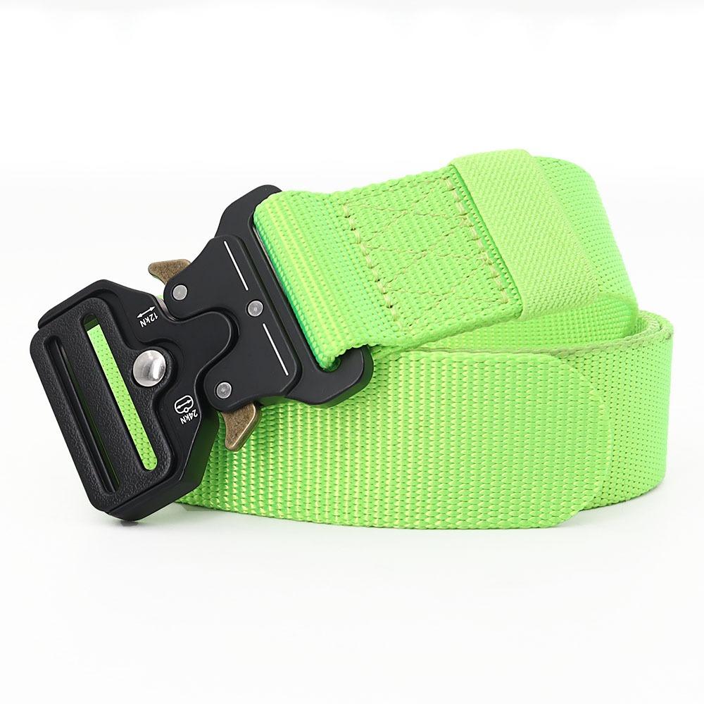 Men's Belt Metal Buckle Outdoor Hunting Multi Function Tactical Belt Combat Survival Marine Corps Canvas Nylon Women Sport Belt