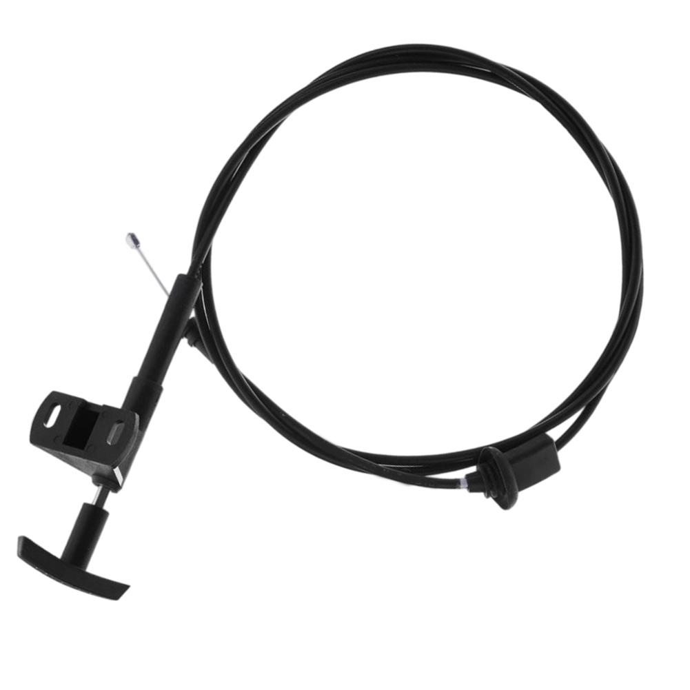 OEM Style Hood Release Cable with Handle for GMC C10 C20 C1500 For 1981-1991 ABS Black Cable Only No Accessories