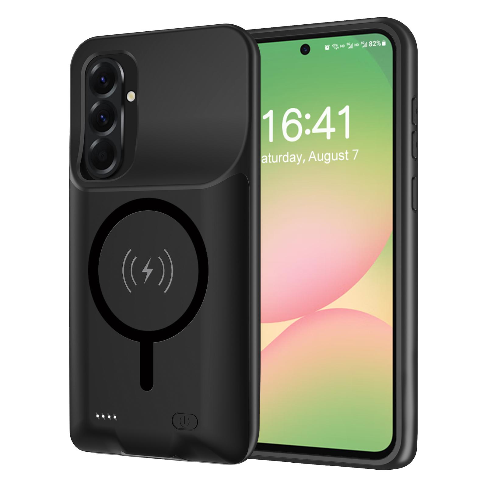 

G10 For Samsung Galaxy A36/A56 5G TPU Edge Charging Case 6000mAh Extended Battery Compatible with MagSafe A