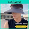 Summer Upf50 Double Layer Sun Hat With Wide Brim For Men Outdoor Protection