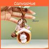 Adorable Style Cartoon Jinniu Original Coconut Wealth Keychain Pendant For Fun