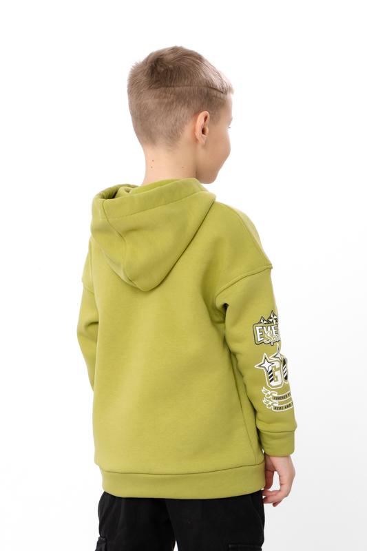 Boys' Warm Zip Hoodie – With Print Design, Winter 6395-025-33-4 HC