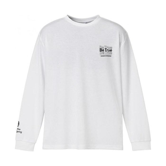 [Evergreen] B-TRUE Dry Mix Long Sleeve T-Shirt Type 1 M White