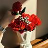Bouquet of roses, orchids, potted plants, toys DIY10328, potted plants, illustrations, girlfriend's birthday, holiday gifts