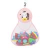 Mesh Bathroom Storage Organizer Waterproof Cloth Hanging Mesh Storage Bag  for Baby Kids