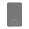 Kruger&Matz 5000 mAh Mag Safe inductive POWER BANK gray