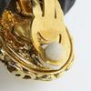 Used CHANEL Earring COCO Mark metal/Fake Pearl 20g Gold Plating