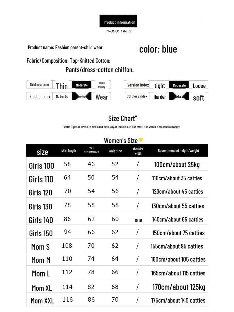 Neue Eltern-Kind-Strandoutfits: Passende Familienanzüge für drei oder vier Personen – mittellanges Kleid für Mutter und Tochter