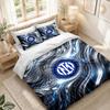 Bedding Set 1 Duvet Cover 2 Pillowcases Borussia Dortmund Print Bedroom Home Decoration