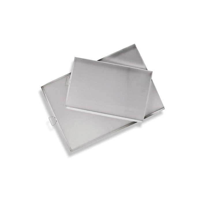 Plateau Aluminium - Vaello - 31x35cm - Couleur Blanc - Pour Four