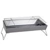 Portable Folding Stainless Steel Charcoal BBQ Grill