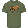 A Steampunk Bull Unisexs Light Cotton TShirt