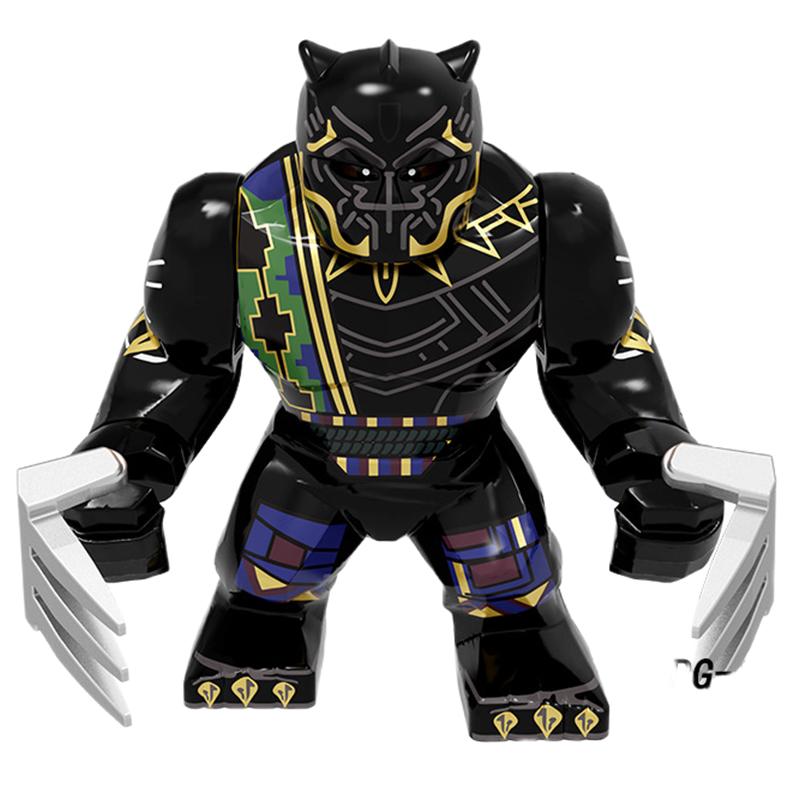 Blind Box Mini Bouwstenen X654 Figuren Grote Goblin Spiderman Iron Man Venom Kapitein Hawk Deadpool Pantser Kerstcadeaus Speelgoed