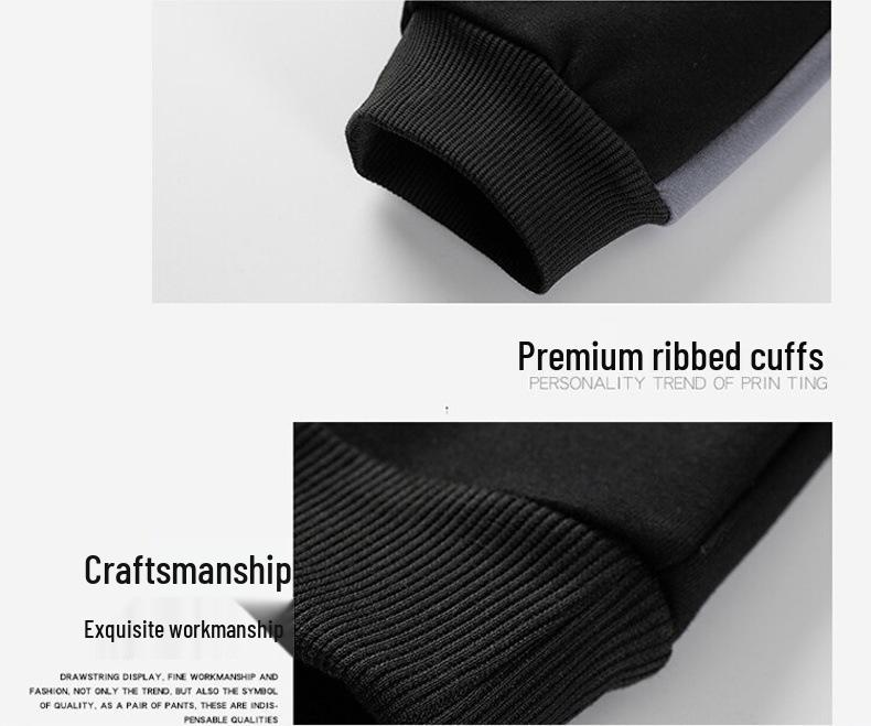 Herren Locker Langarm Rundhals Sweatshirt - 2025 Frühling Koreanischer Stil