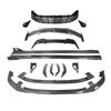 Zeekr 001 Body Kit: Carbon Fiber Front Lip, Side Skirts, Rear Diffuser, Spoiler, Roof Spoiler.