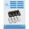 USB Custom Compact Mechanical Keyboard: 8-Key Programmable Macro Shortcut for Password Entry and Game Assistance