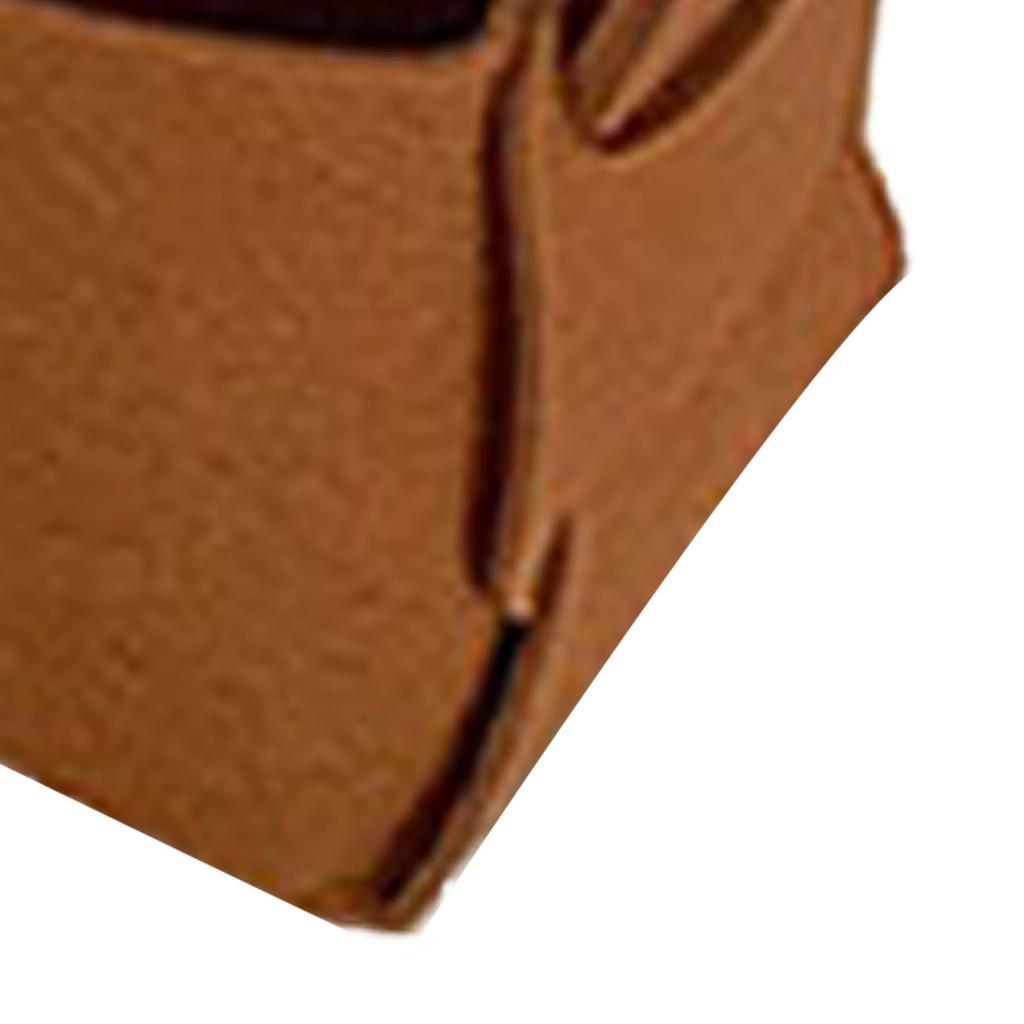 Oppbevaringskurv i filt med håndtak Sammenleggbar Vaskeri Snacks Leker Klær Kasse for Hjem Skrivebord Bjørn