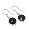 Mud Crack Fossil Gemstone 925 Sterling Silver Jewelry Earring 1.26" KJ-940