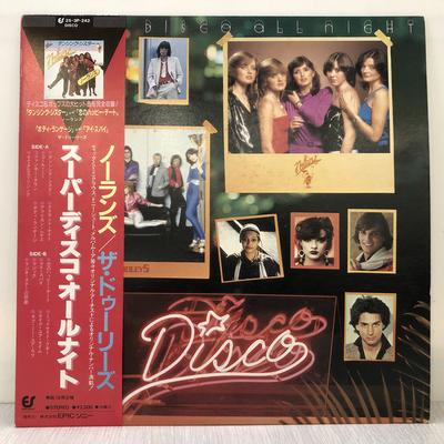LP Record VARIOUS (NOLANS, MELBA MOORE, TONY  - Super Disco All Night 253P242 EPIC 1980 Japan Obi Pop Used