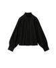 FRAY I.D. Women's Scallop Embroidered Blouse FWFB231070, Black