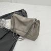 Vintage Large Capacity Denim Tote Bags for Women Shoulder Bags Versatile Chain Casual Large Bag Shopping Bags Bolsos De Mujer